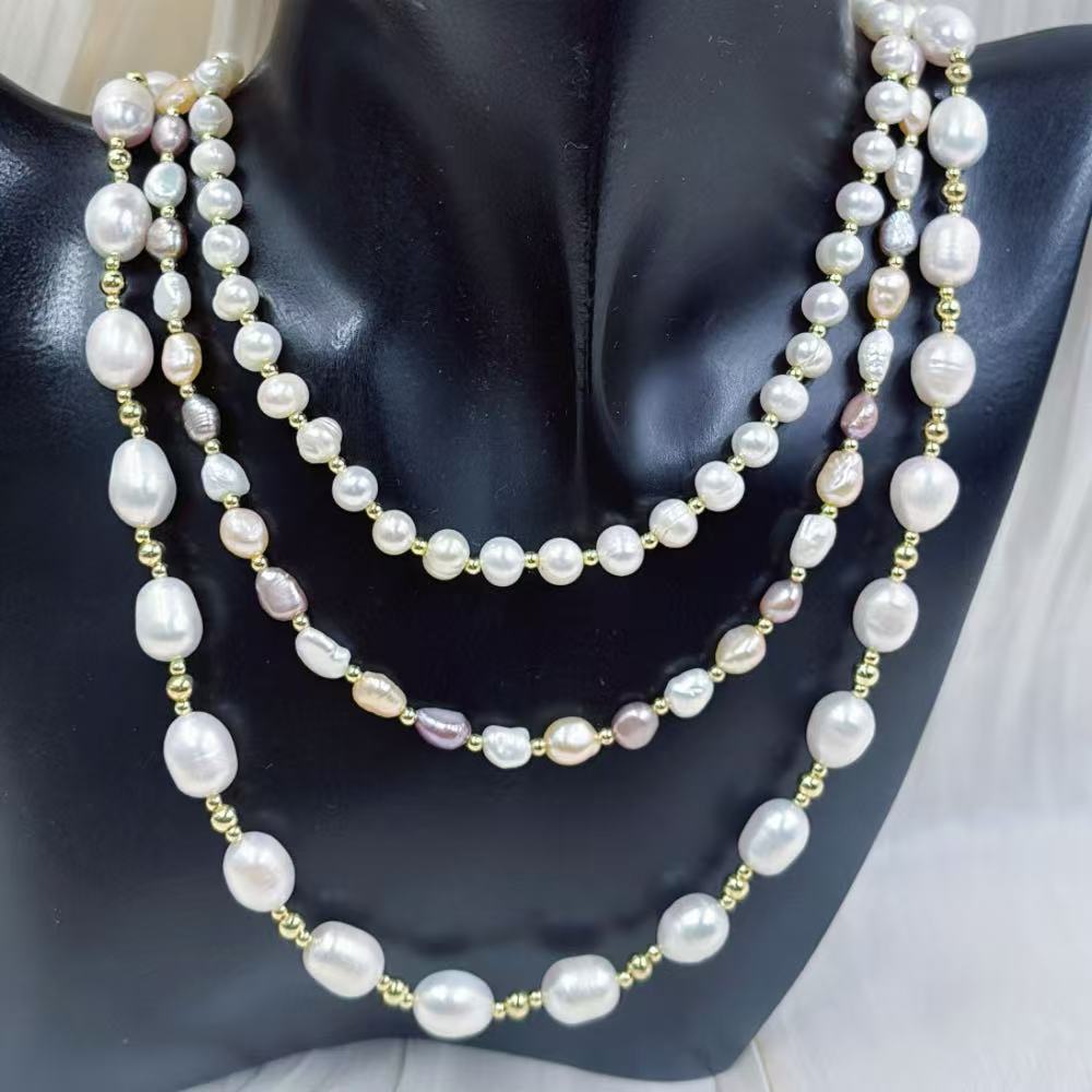 Pearl Choker Necklace Vintage - Collar de Perlas de Agua Dulce