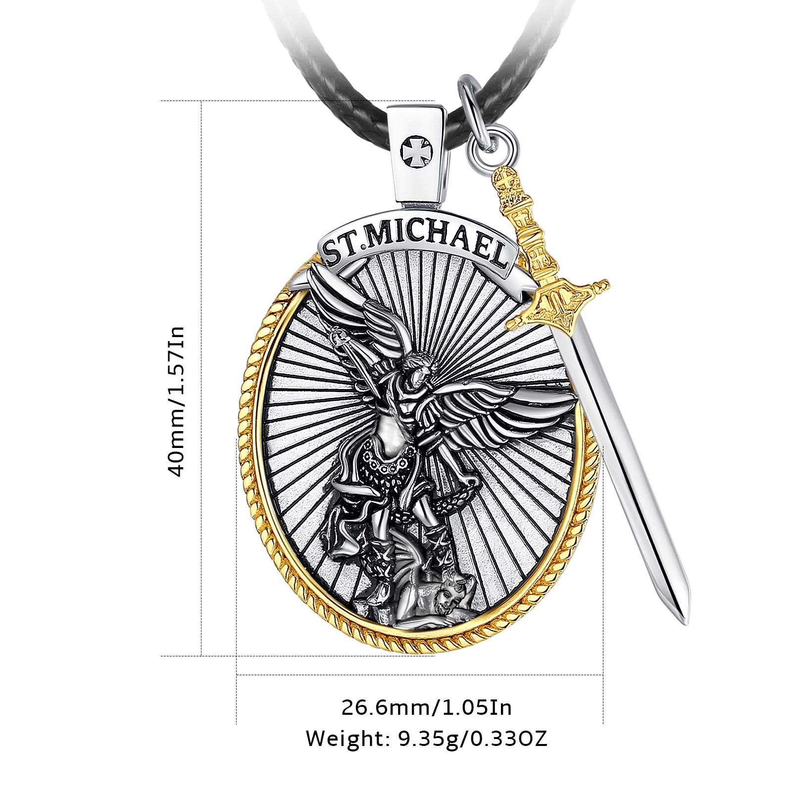 Eudora-collar de Plata de Ley  - 925 Sterling Silver Chain Necklace Men reseña y precio