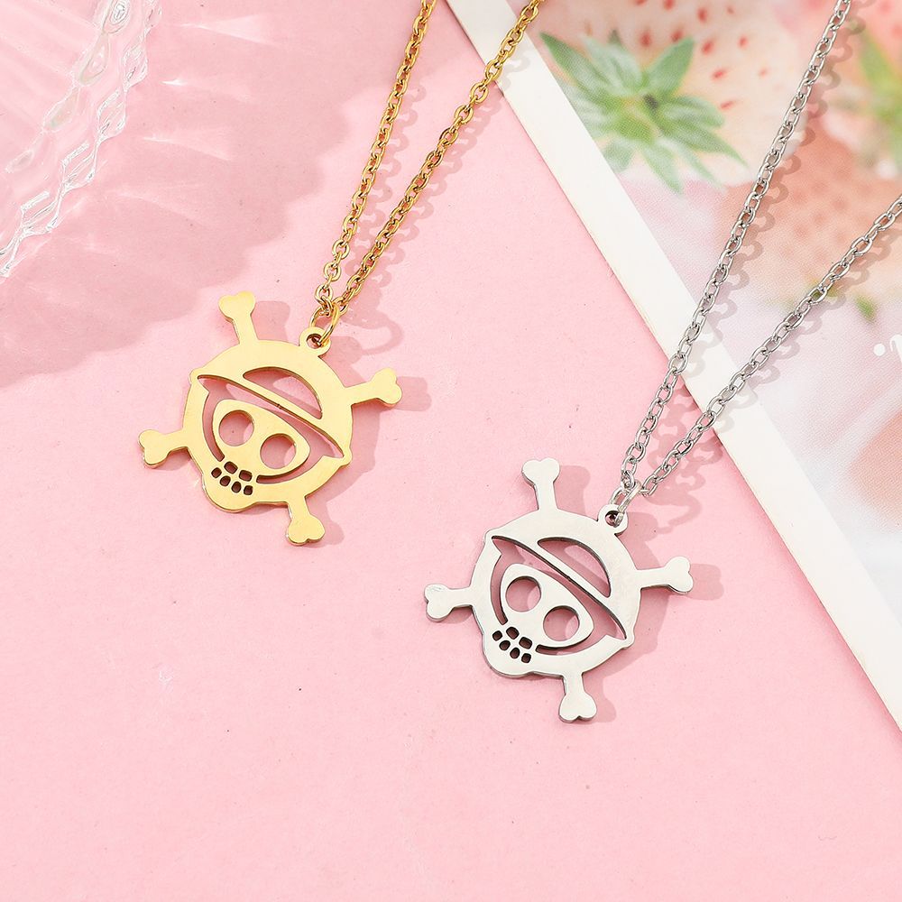 Collar con Colgante Hueco de A - Anime Pendant Necklace reseña y precio