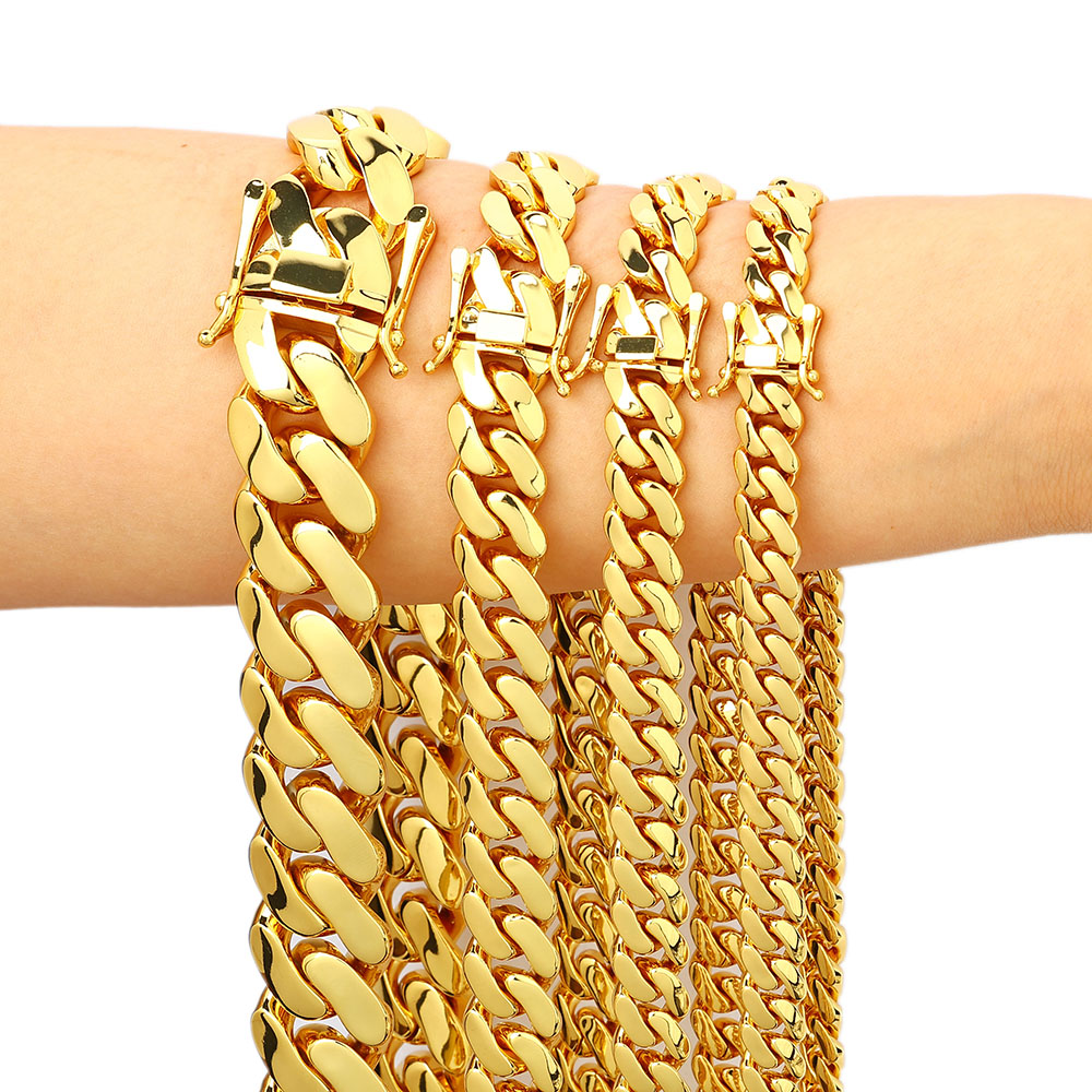 Cadenas de Eslabones Cubanos M - Cuban Link Chain 12Mm reseña y precio