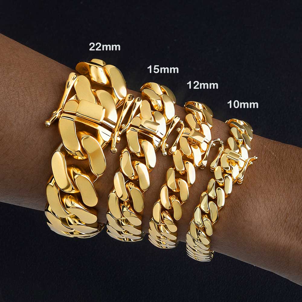 Cadenas de Eslabones Cubanos M - Cuban Link Chain 12Mm reseña y precio