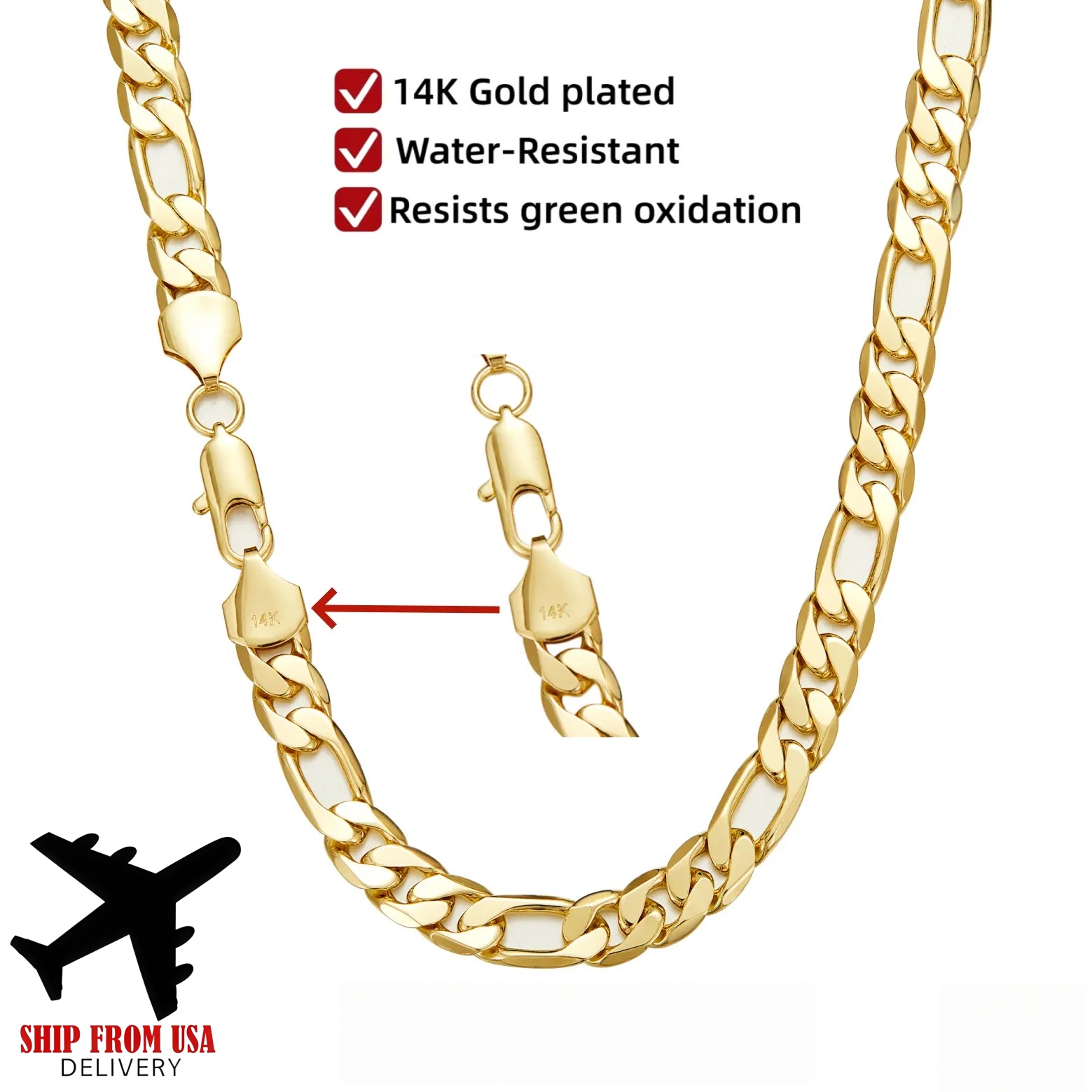 Cadena Cubana NK 3:1 Chapada e - Cuban Link Chain 12Mm reseña y precio