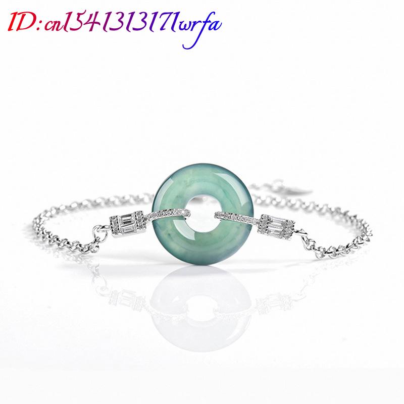 Anillo de jadeíta azul de Myan - Bracelets reseña y precio